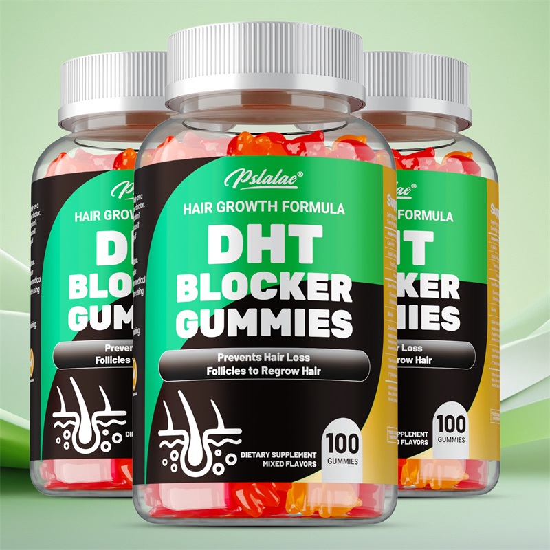 Biotin Hair Growth - DHT Blocker Gummies - Reduces Prostate
