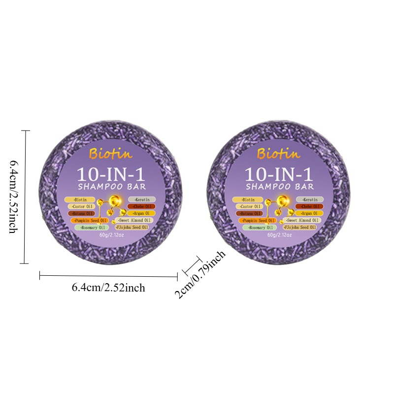 2PCS10-in-1 Biotin Shampoo Soa - огляд і ціна Biotin Hair Growth