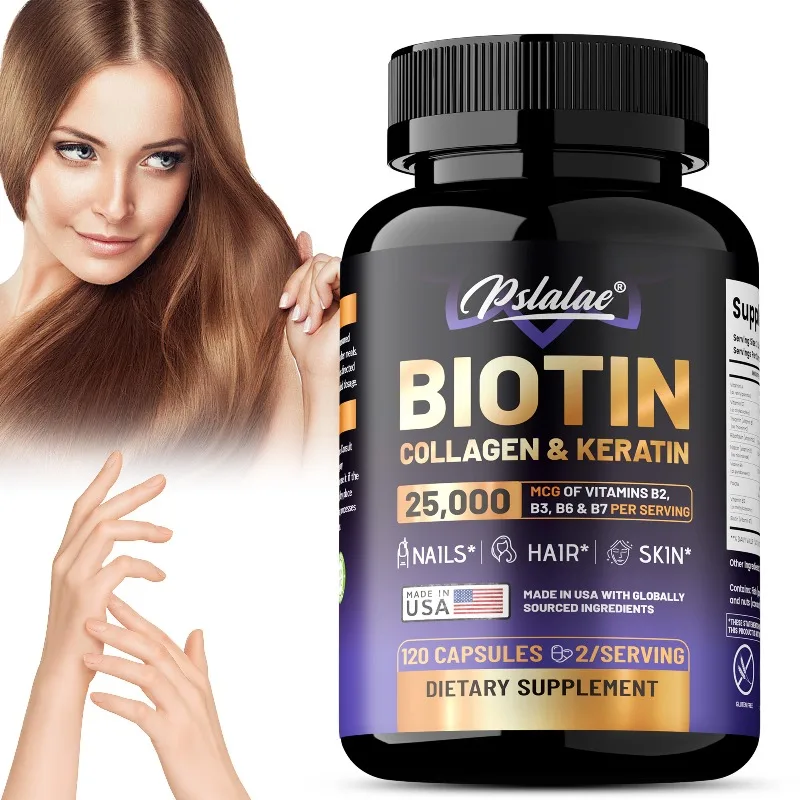 Biotin Collagen Keratin Supple - огляд і ціна Biotin Hair Growth