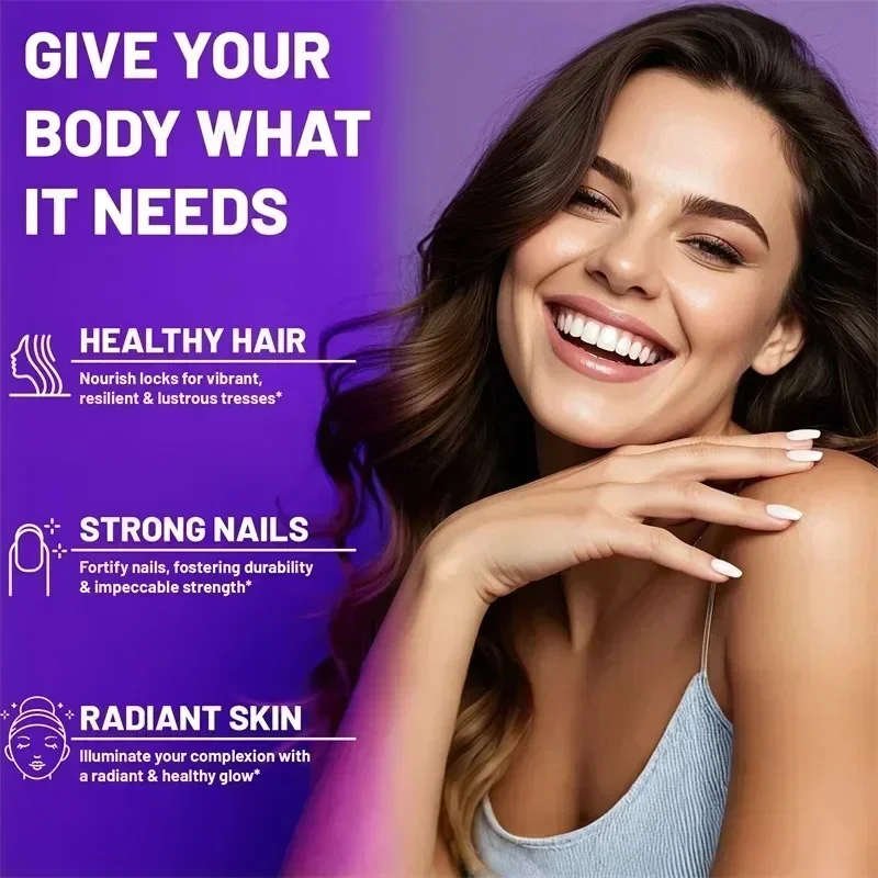 Biotin Collagen Keratin Supple - огляд і ціна Biotin Hair Growth
