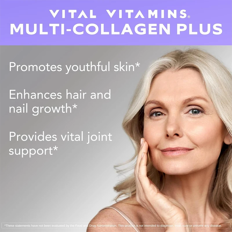 60 Capsules of Multi Collagen  - огляд і ціна Biotin Hair Growth