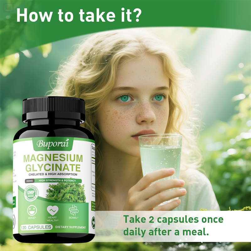 Magnesium Glycinate - Helps wi - огляд і ціна Magnesium Glycinate Capsule