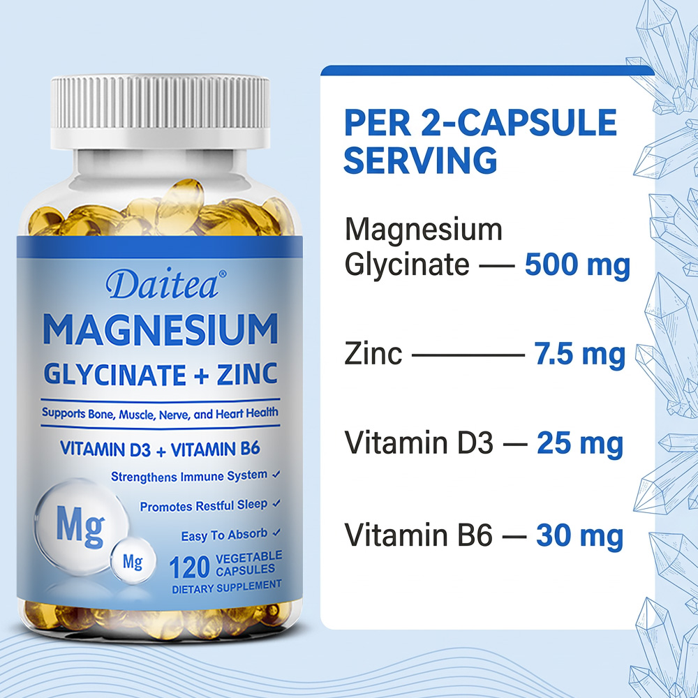 Magnesium Glycinate + Zinc - I - огляд і ціна Magnesium Glycinate Capsule