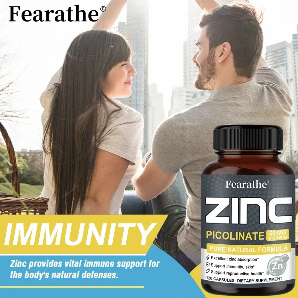 Zinc Capsules 50 Mg - Natural  - огляд і ціна Zinc Supplement 50Mg