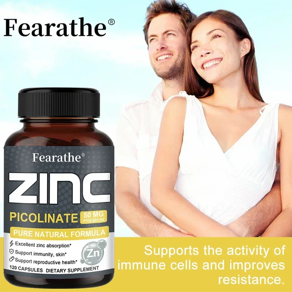 Zinc Capsules 50 Mg - Natural  - огляд і ціна Zinc Supplement 50Mg