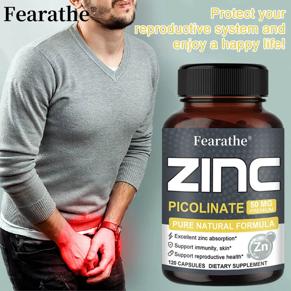 Zinc Capsules 50 Mg - Natural  - огляд і ціна Zinc Supplement 50Mg
