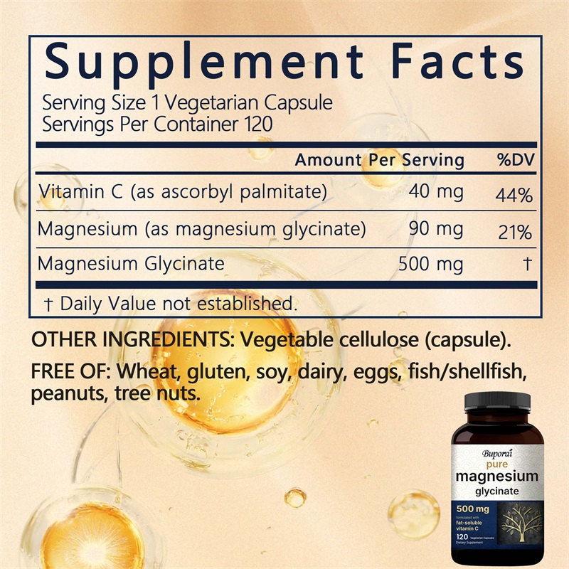 Magnesium Glycinate Capsules 5 - огляд і ціна Magnesium Glycinate Capsule