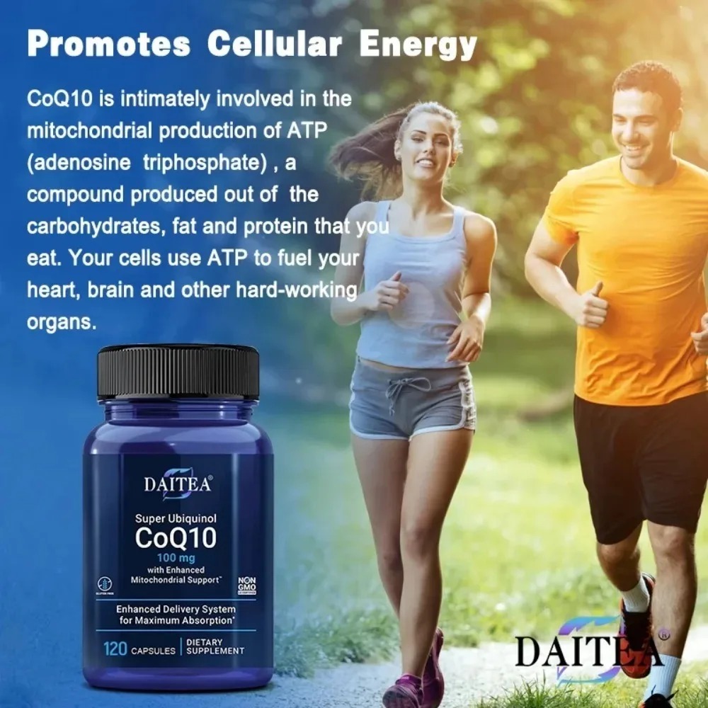 Ubiquinol 100mg CoQ10, Heart H - огляд і ціна Coq10 Ubiquinol Softgel