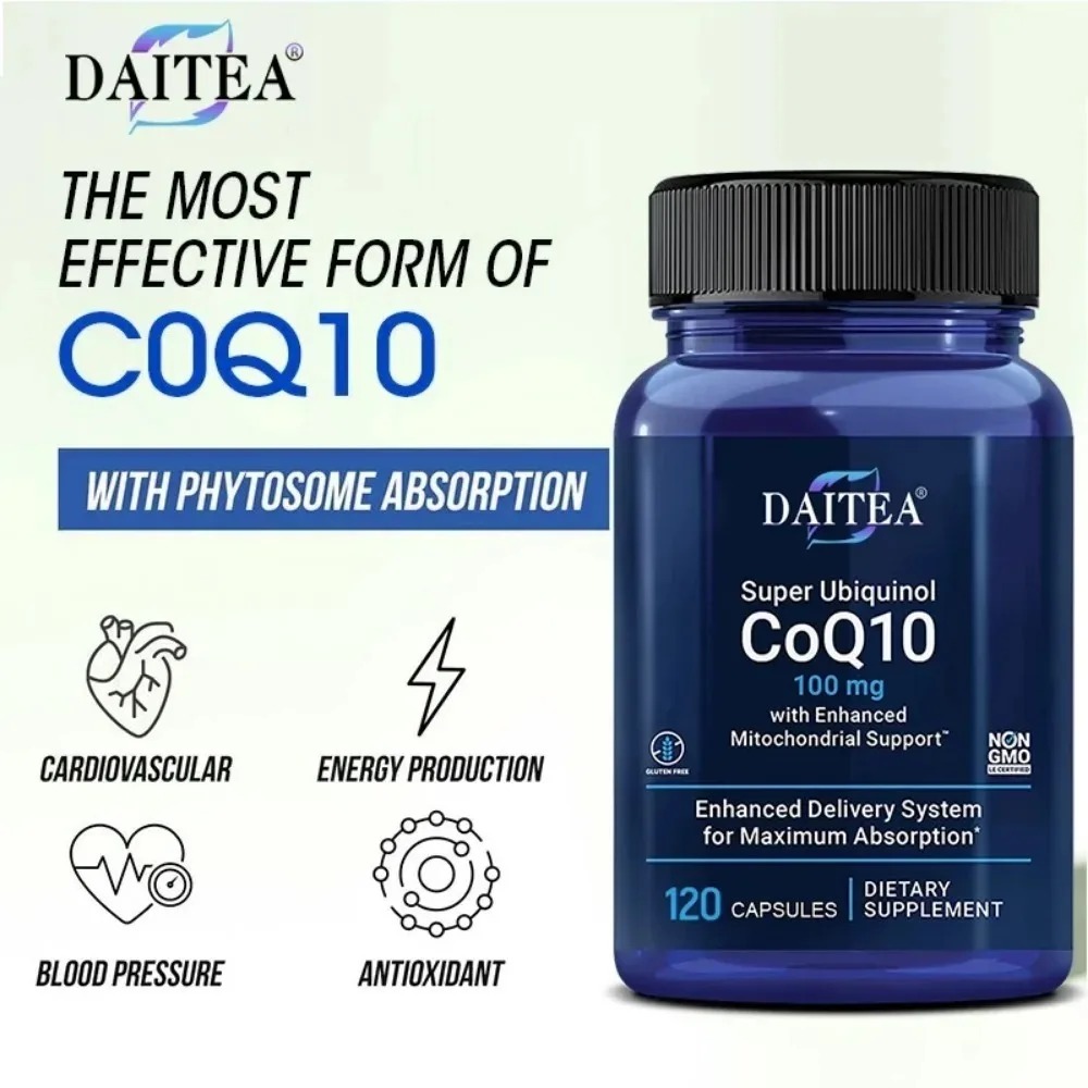 Ubiquinol 100mg CoQ10, Heart H - огляд і ціна Coq10 Ubiquinol Softgel