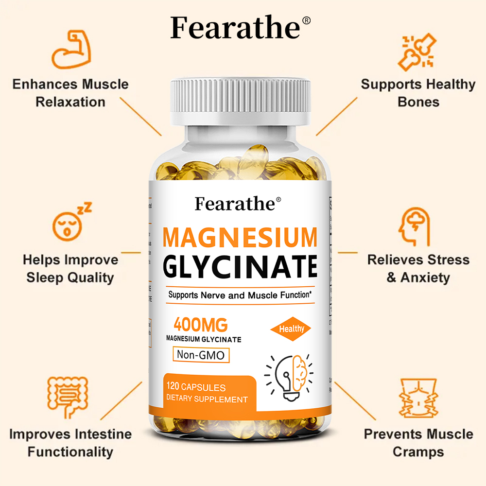 Magnesium Glycinate 400mg Caps - огляд і ціна Magnesium Glycinate Capsule