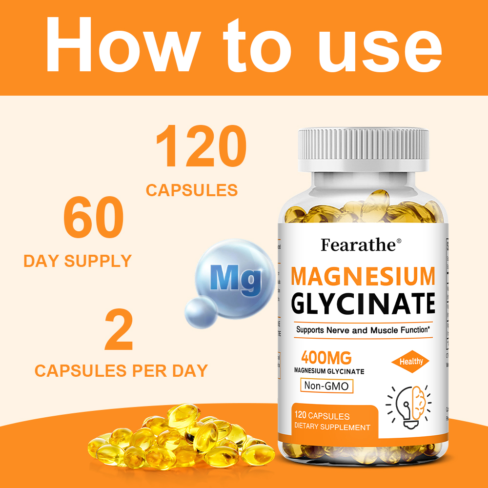 Magnesium Glycinate 400mg Caps - огляд і ціна Magnesium Glycinate Capsule