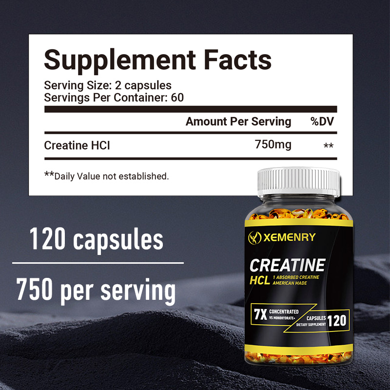 Creatine HCl - Boosts Energy E - огляд і ціна Creatine Hcl Capsule