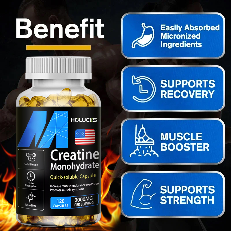 High Potency Creatine 3000mg C - огляд і ціна Creatine Hcl Capsule