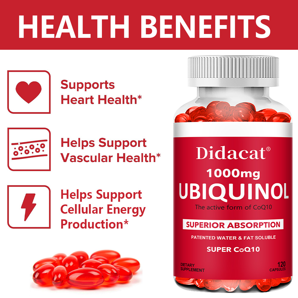 Ubiquinol CoQ10 Vegetable Soft - огляд і ціна Coq10 Ubiquinol Softgel