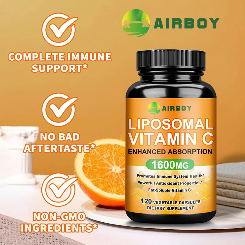 Liposomal Vitamin C 1600mg - P - огляд і ціна Zinc Supplement 50Mg