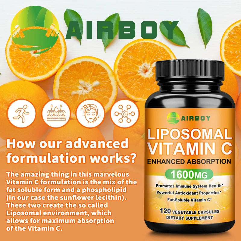 Liposomal Vitamin C 1600mg - P - огляд і ціна Zinc Supplement 50Mg