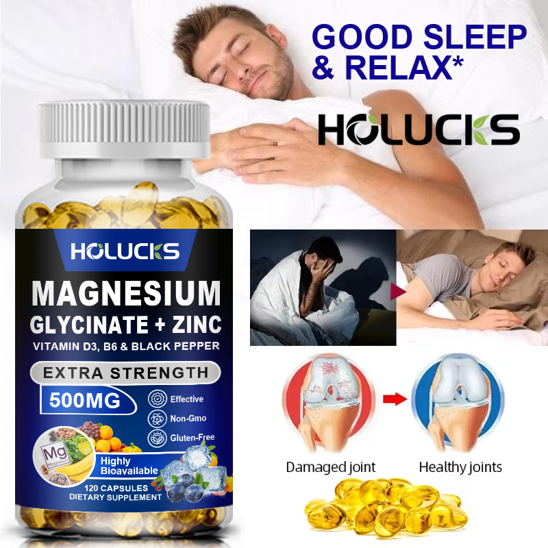 Organic Magnesium Zinc Supplem - огляд і ціна Magnesium Glycinate Capsule