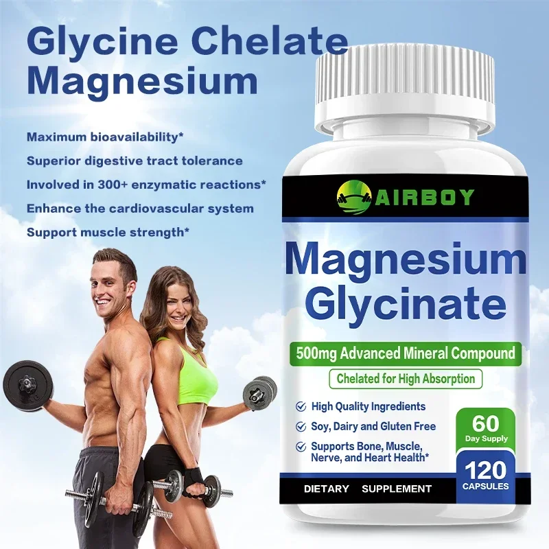 Magnesium Glycinate 500mg - Hi - огляд і ціна Magnesium Glycinate Capsule