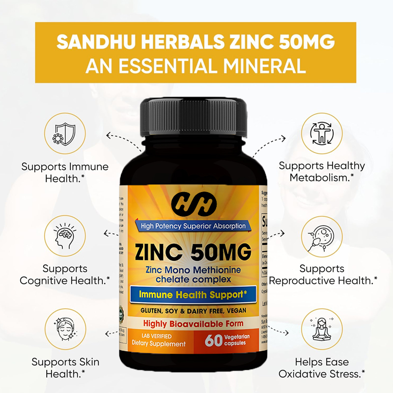 Zinc Supplement 50mg, 60 Capsu - огляд і ціна Zinc Supplement 50Mg