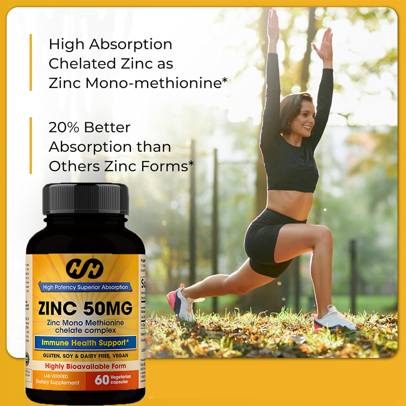 Zinc Supplement 50mg, 60 Capsu - огляд і ціна Zinc Supplement 50Mg