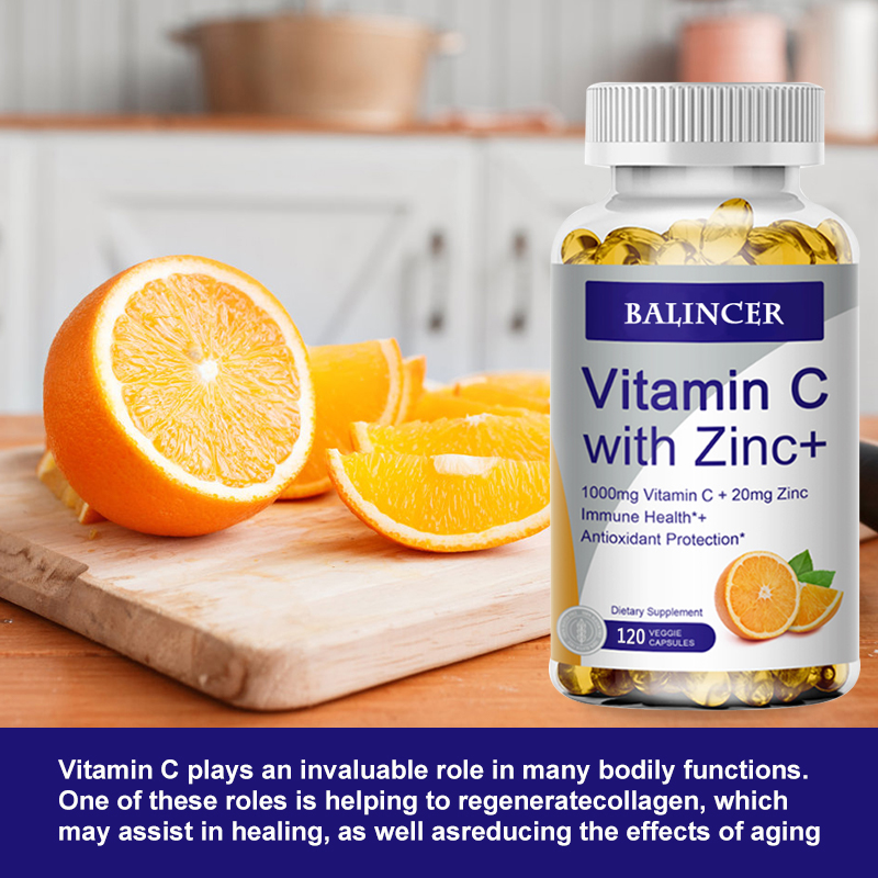 Vitamin C with Zinc, Bioavaila - огляд і ціна Zinc Supplement 50Mg