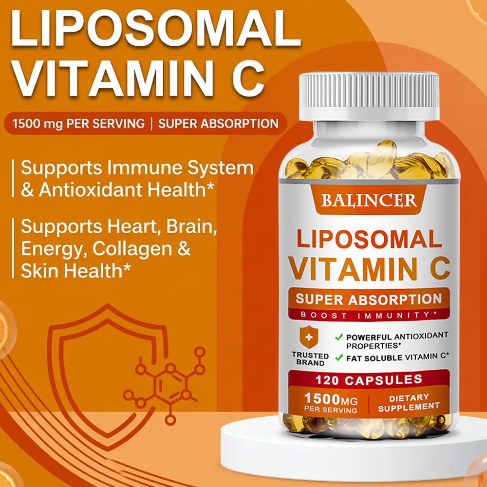 Liposomal Vitamin C 1500mg, Hi - огляд і ціна Zinc Supplement 50Mg