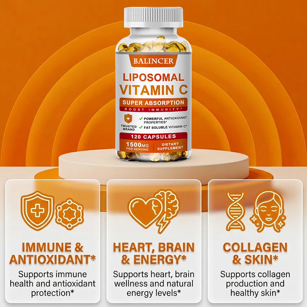 Liposomal Vitamin C 1500mg, Hi - огляд і ціна Zinc Supplement 50Mg