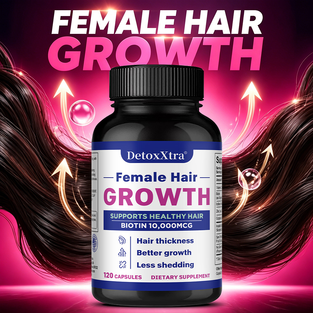 Hair Growth Capsules with Biot - огляд і ціна Biotin Hair Growth