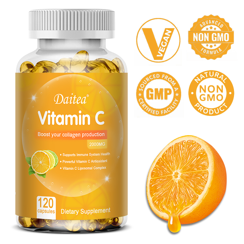 Vitamin C Capsules - 2000mg, P - огляд і ціна Zinc Supplement 50Mg