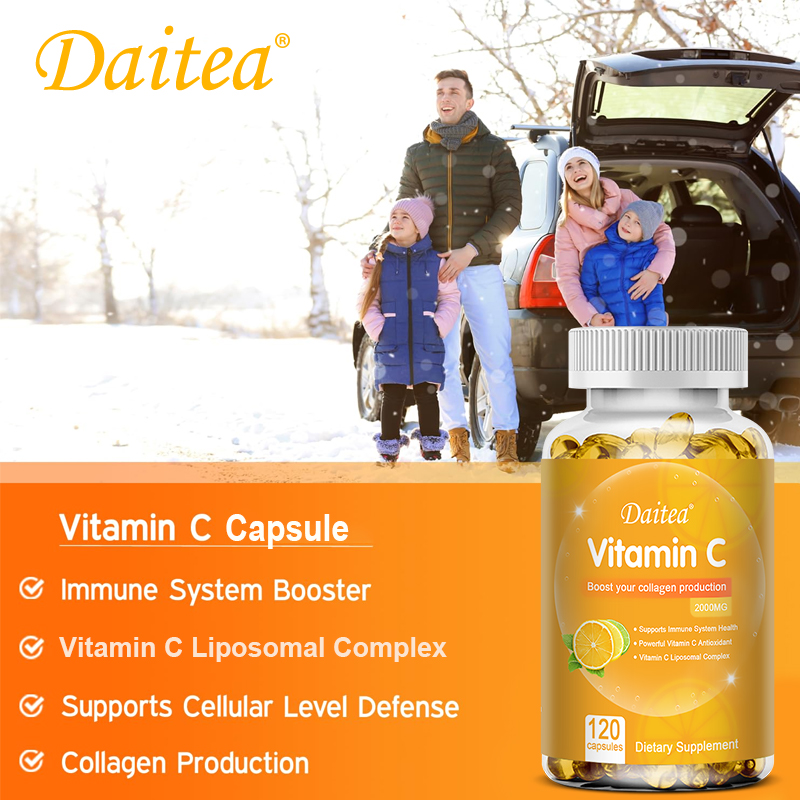 Vitamin C Capsules - 2000mg, P - огляд і ціна Zinc Supplement 50Mg