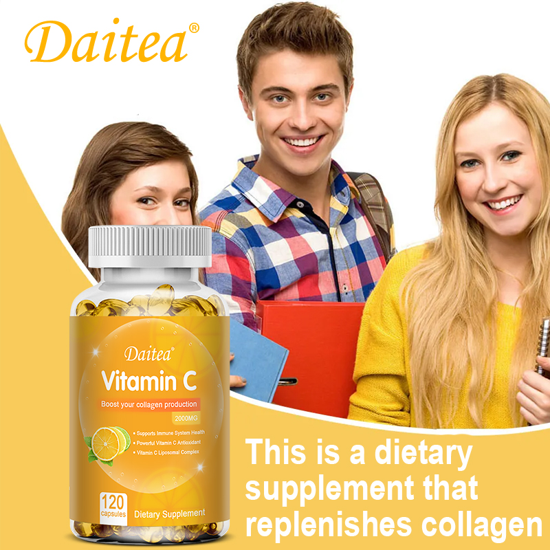 Vitamin C Capsules - 2000mg, P - огляд і ціна Zinc Supplement 50Mg
