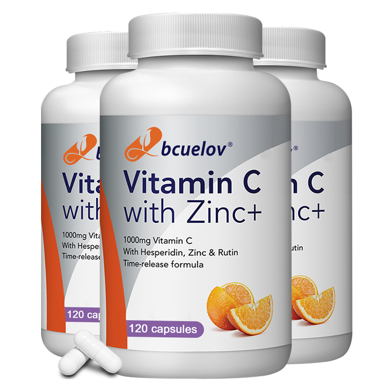 Organic Vitamin C + Zinc Capsu - огляд і ціна Zinc Supplement 50Mg