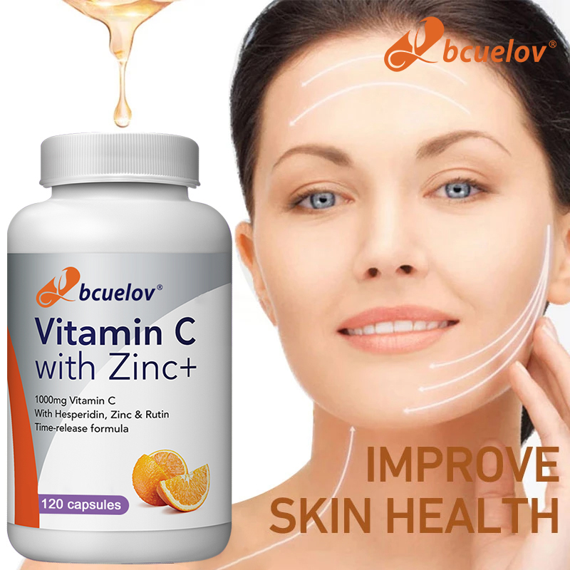 Organic Vitamin C + Zinc Capsu - огляд і ціна Zinc Supplement 50Mg