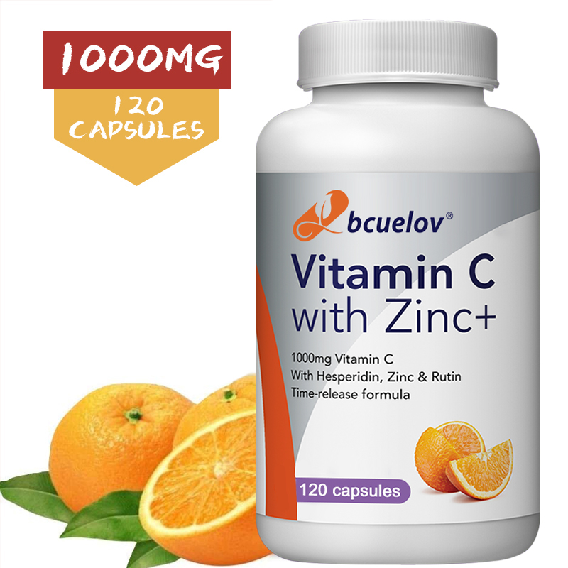 Organic Vitamin C + Zinc Capsu - огляд і ціна Zinc Supplement 50Mg