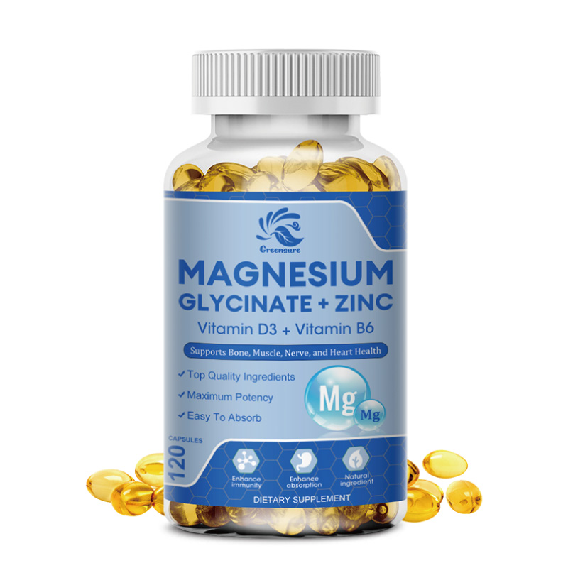 Magnesium Glycinate & Zinc 500 - огляд і ціна Magnesium Glycinate Capsule