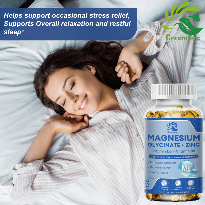 Magnesium Glycinate & Zinc 500 - огляд і ціна Magnesium Glycinate Capsule