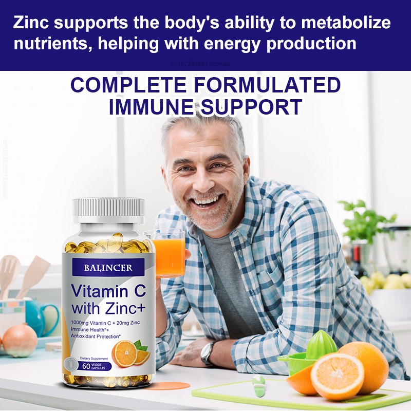 Vitamin C and Zinc - Bioflavon - огляд і ціна Zinc Supplement 50Mg
