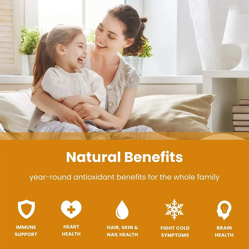 Vitamin C Gummies - For Antiox - огляд і ціна Zinc Supplement 50Mg
