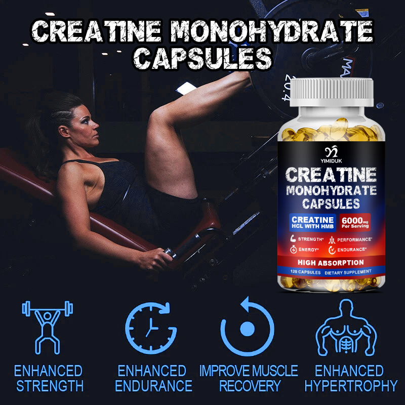 3-in-1 Creatine Monohydrate HC - огляд і ціна Creatine Hcl Capsule