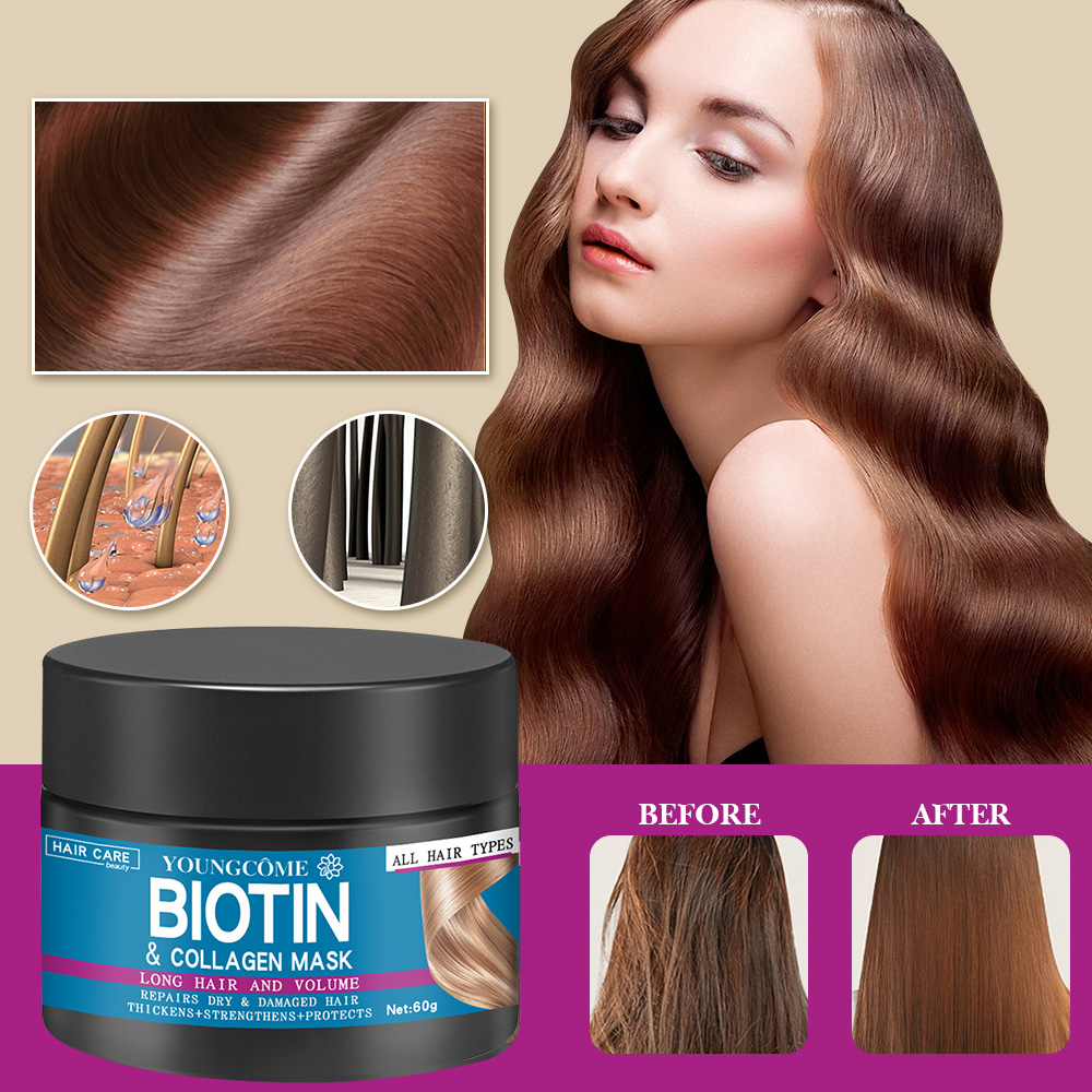 Hair Repairs Hair Mask Biotin  - огляд і ціна Biotin Hair Growth