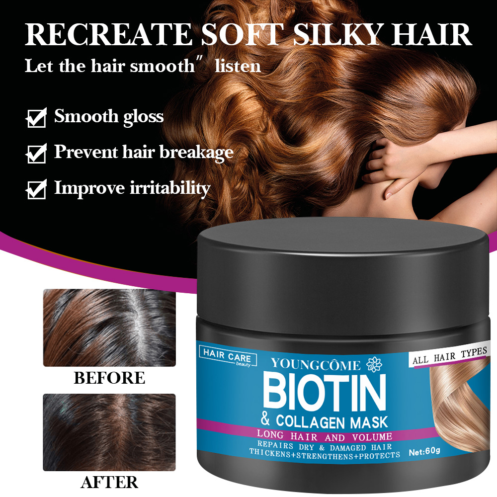 Hair Repairs Hair Mask Biotin  - огляд і ціна Biotin Hair Growth