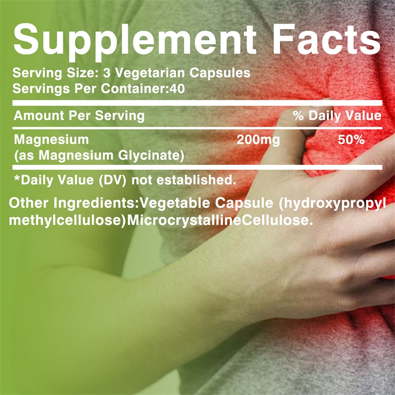 Magnesium Glycinate Capsules H - огляд і ціна Magnesium Glycinate Capsule