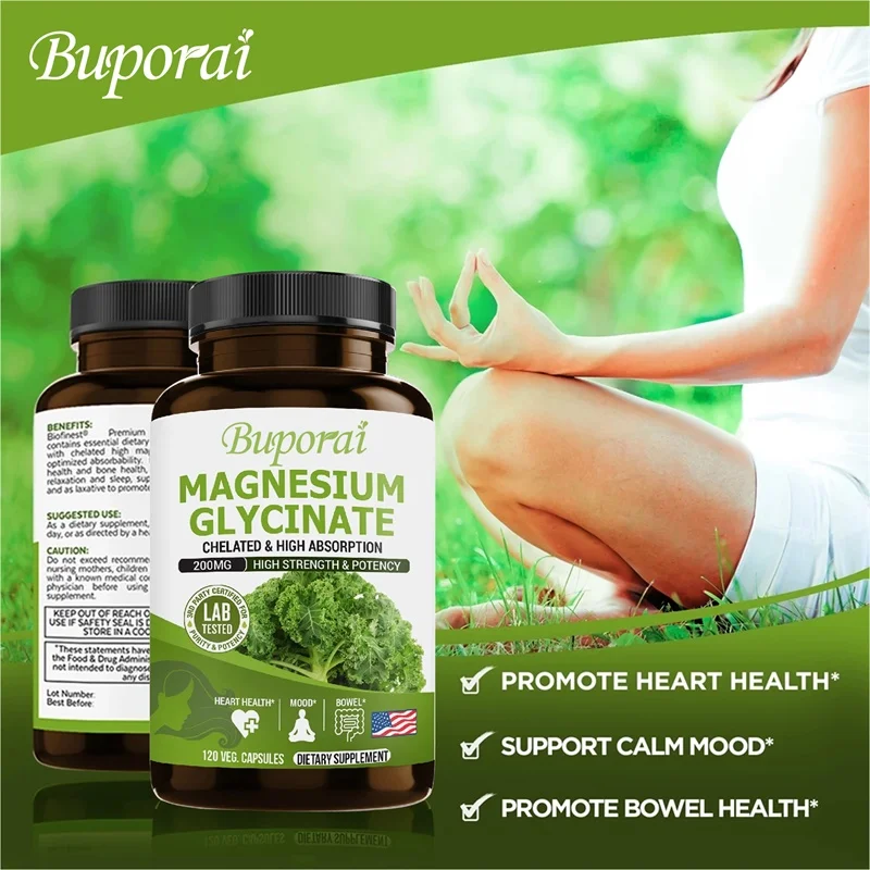 Magnesium Glycinate Capsules H - огляд і ціна Magnesium Glycinate Capsule