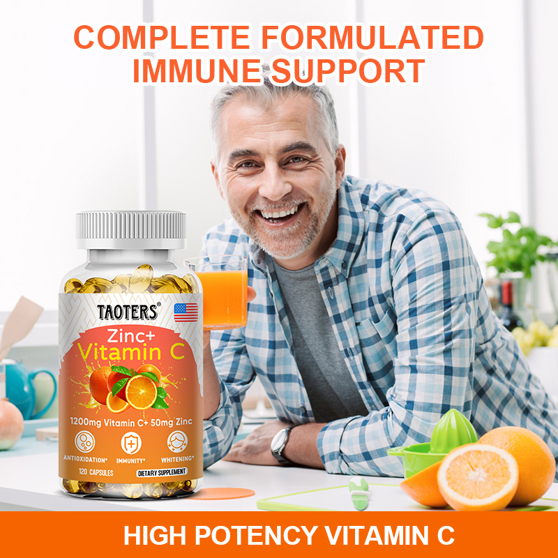 1200 Mg Vitamin C Capsules - w - огляд і ціна Zinc Supplement 50Mg