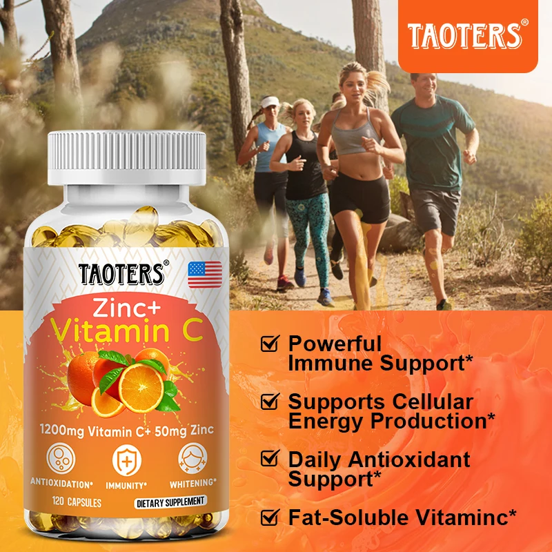 1200 Mg Vitamin C Capsules - w - огляд і ціна Zinc Supplement 50Mg